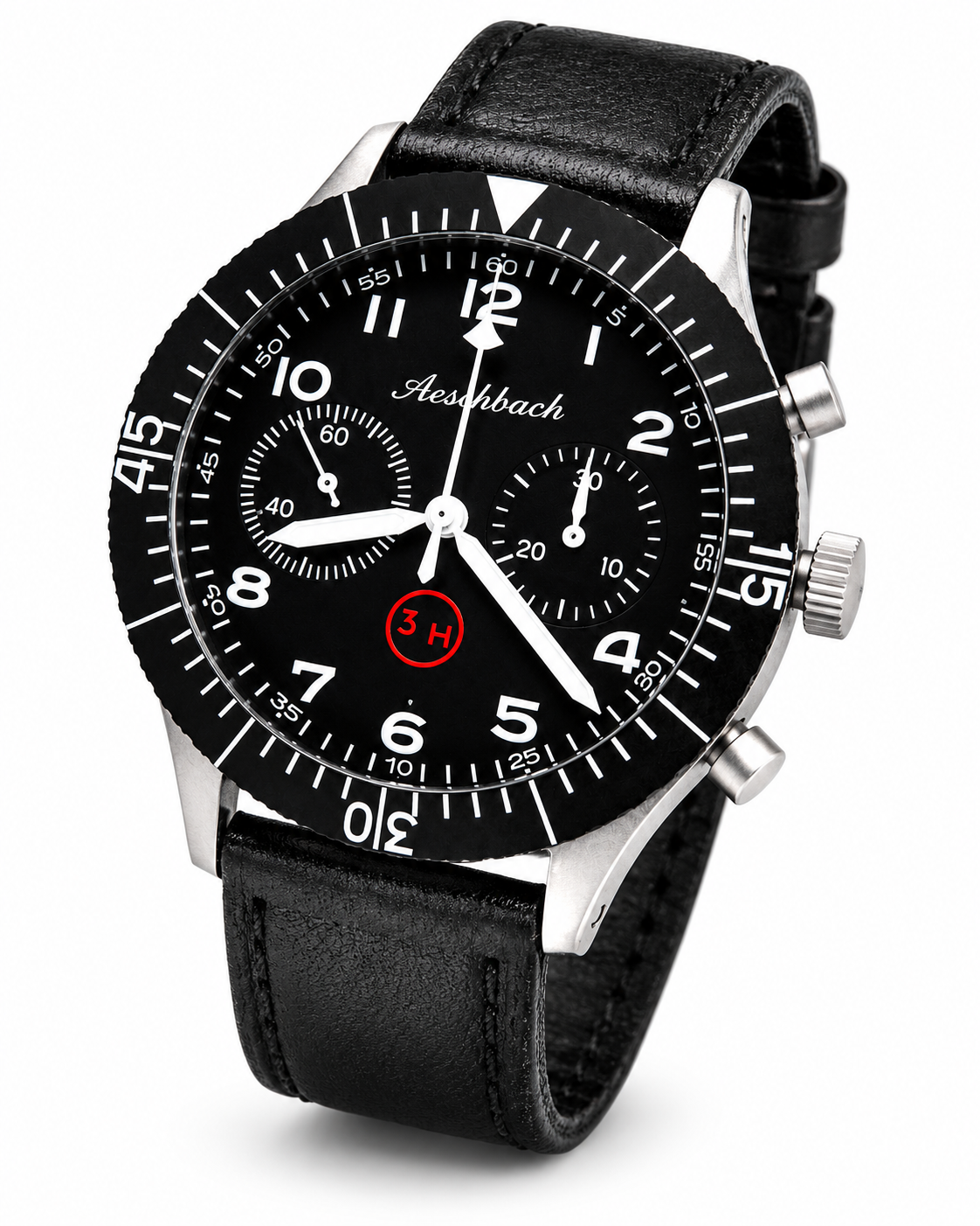 Aeschbach Mechanical Luftwaffe Bund NATO Pattern Chronograph