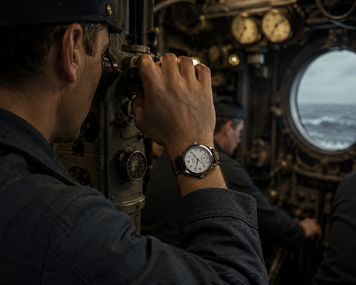 Selza Kriegsmarine (German Navy) WW2 Pattern Watch with 21 Jewel Automatic Mechanical Movement