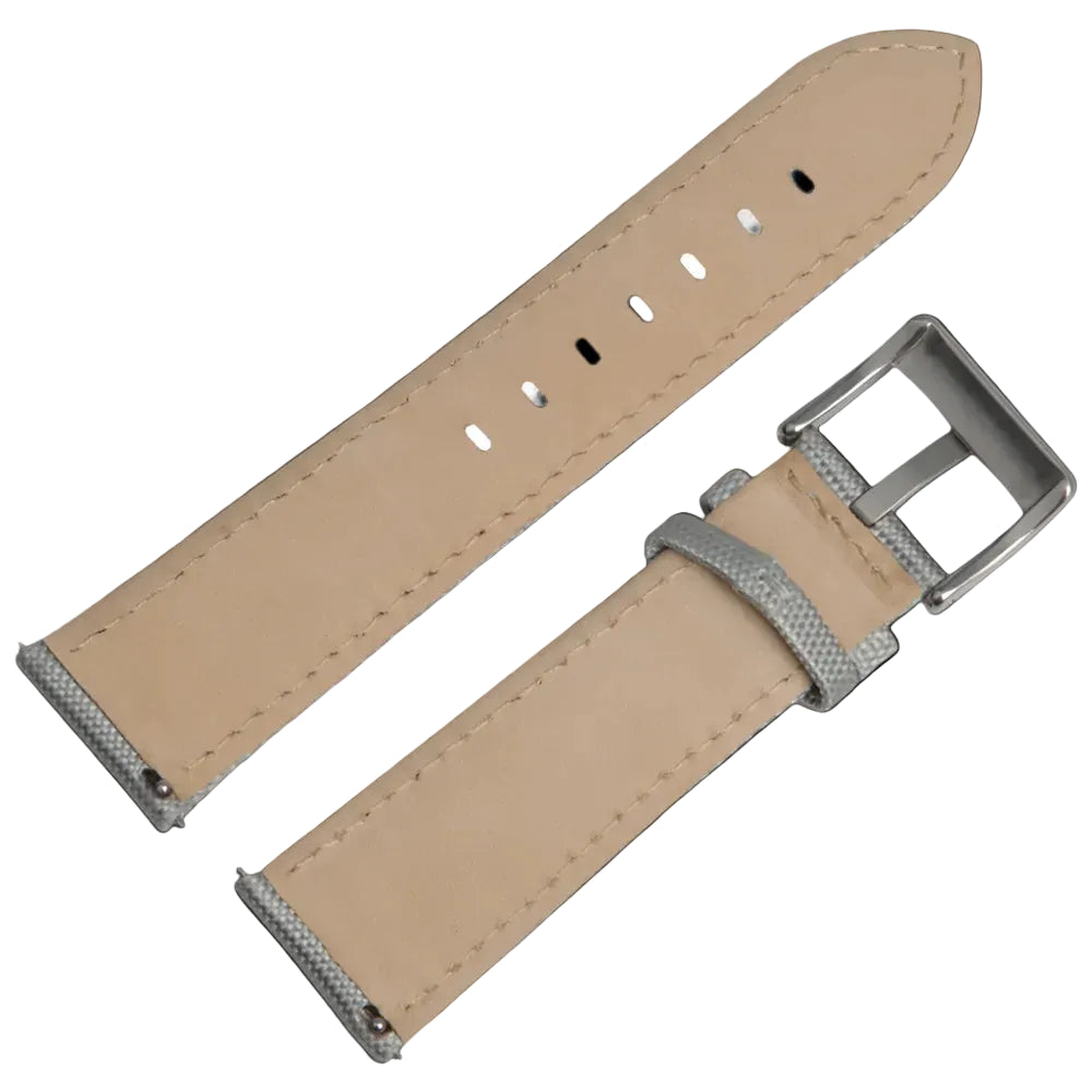 20mm Light Grey Sailcloth CORDURA® Watchstrap