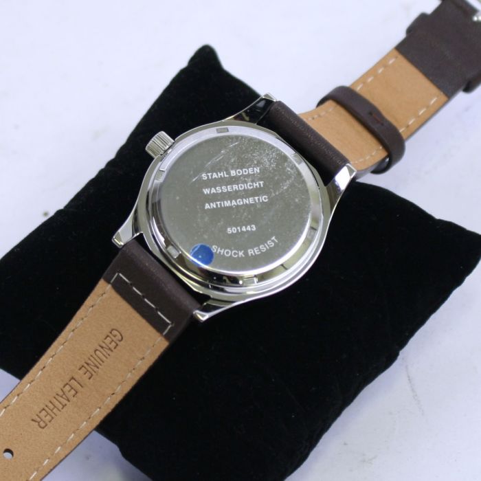 Selza Kriegsmarine (German Navy) WW2 Pattern Watch with 21 Jewel Automatic Mechanical Movement
