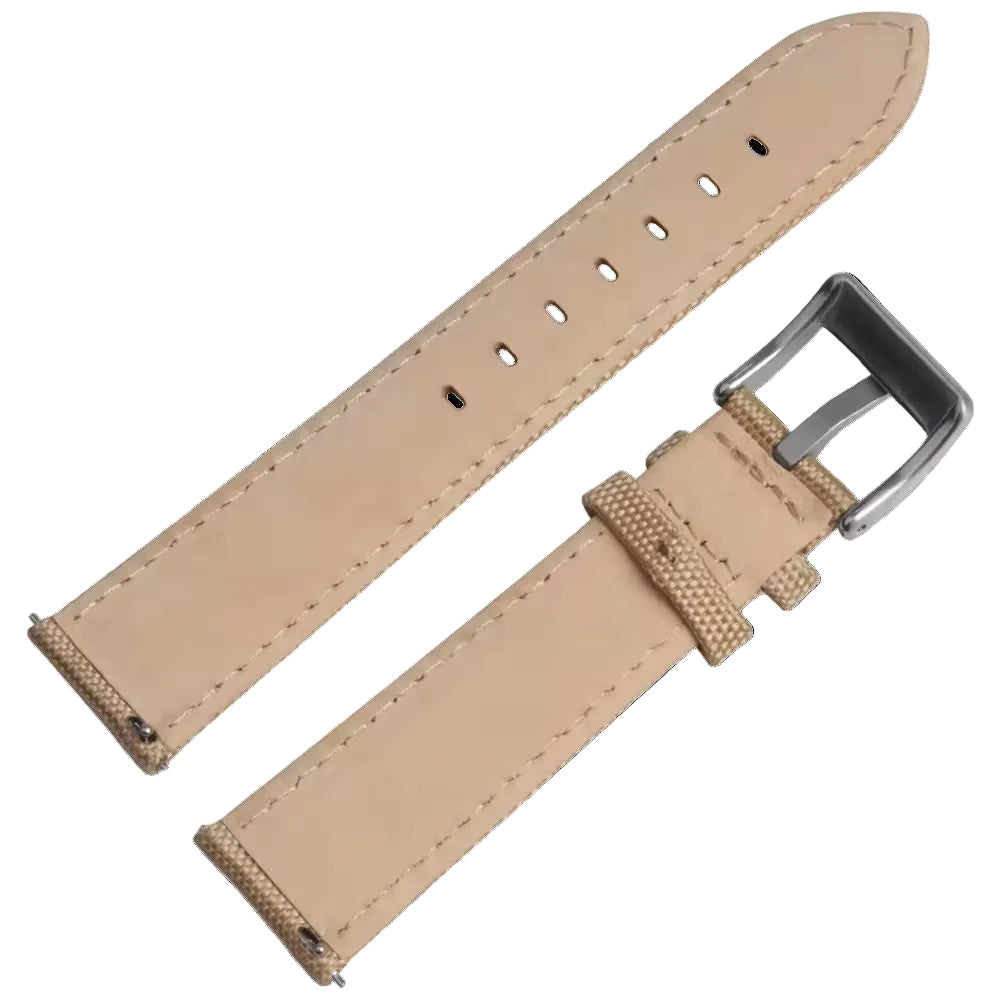 22mm Khaki Sailcloth CORDURA® Watchstrap