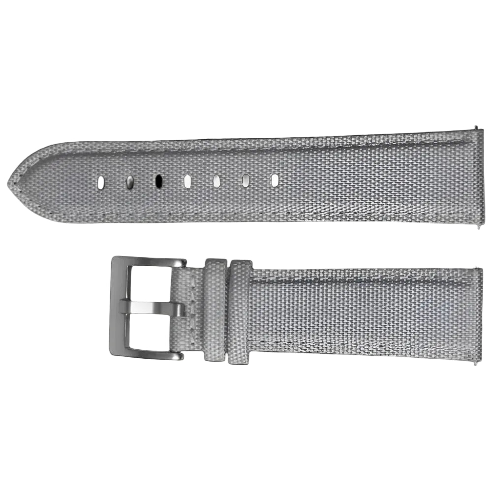 22mm Light Grey Sailcloth CORDURA® Watchstrap