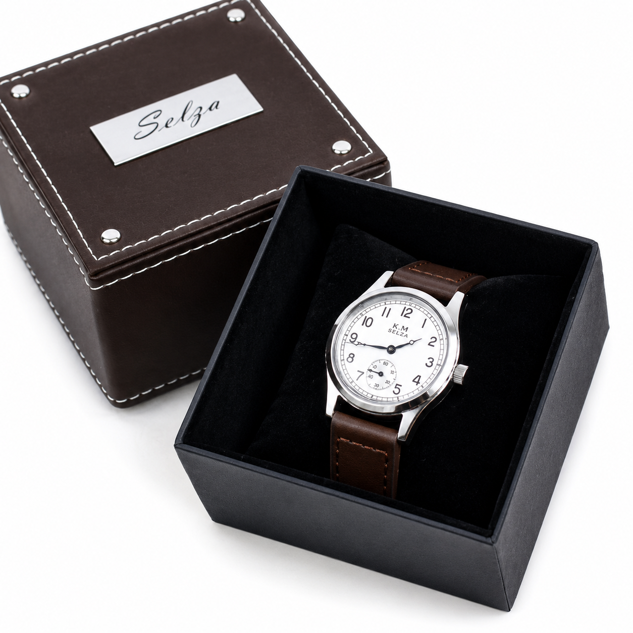 Selza Kriegsmarine (German Navy) WW2 Pattern Watch with 21 Jewel Automatic Mechanical Movement