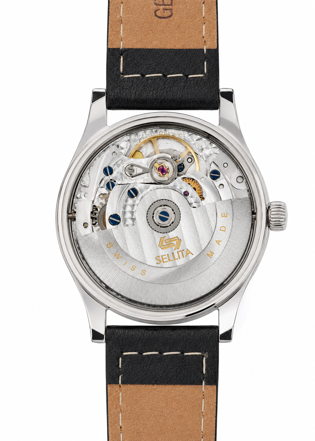Aeschbach WW2 Pattern Germany Luftwaffe / Reichsluftfahrtministerium (RLM) Pilots Watch with an Automatic Swiss 31 Jewel Sellita SW260 Movement and a Domed Vintage Box Sapphire Crystal