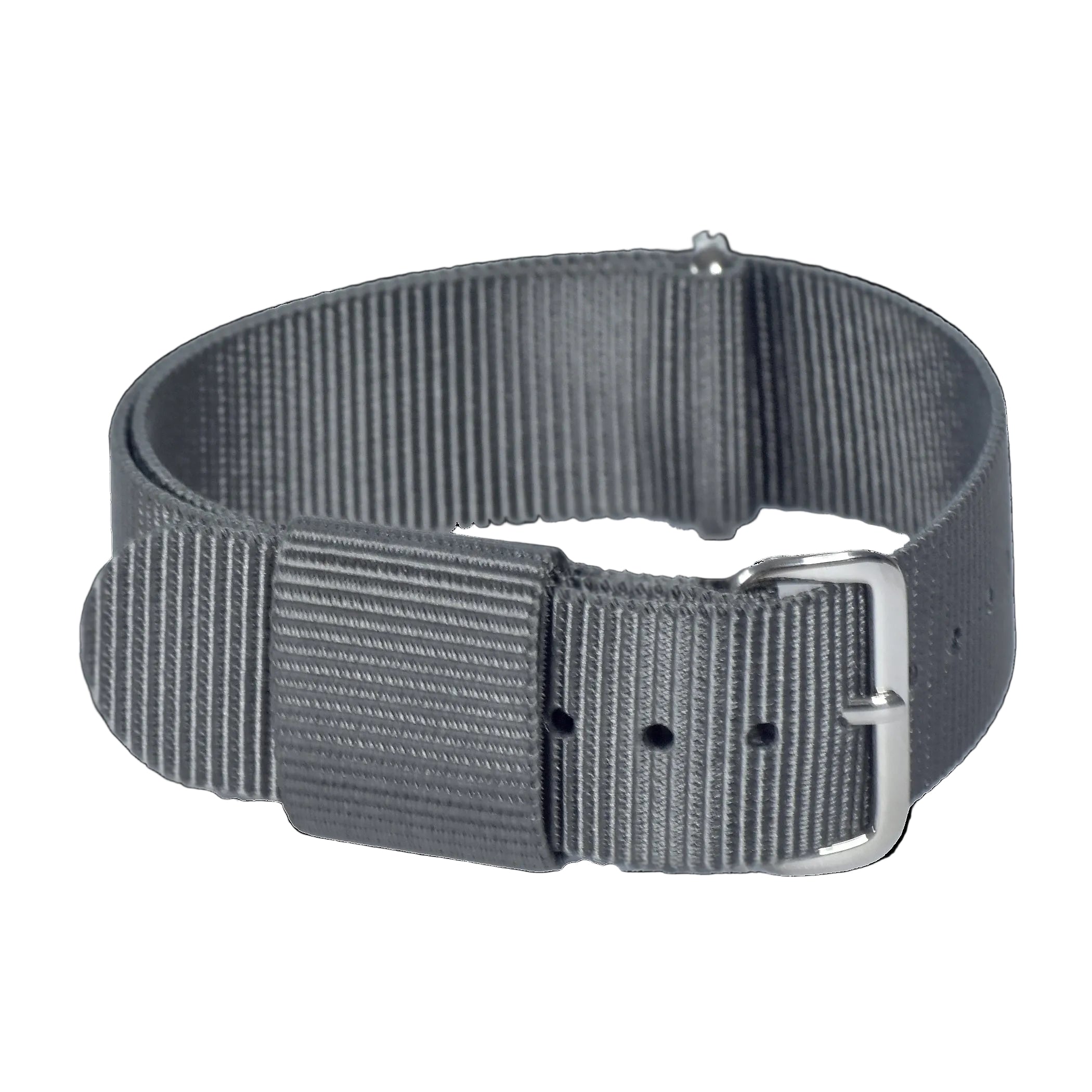 20mm Grey US Pattern Nylon Webbing Military Watch Strap